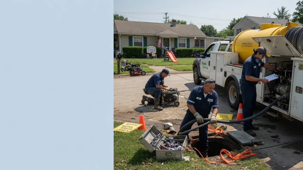 Septic Tank Pumping in White Lake, WI near me
